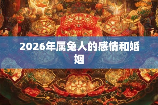 2026年属兔人的感情和婚姻