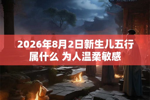 2026年8月2日新生儿五行属什么 为人温柔敏感