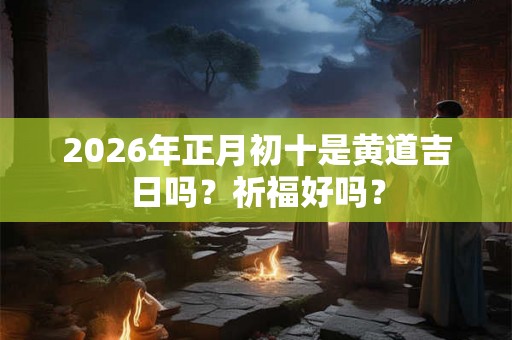2026年正月初十是黄道吉日吗?祈福好吗? 2026年正月初十是黄道吉日吗?祈福好吗?