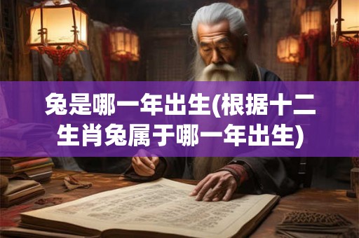 兔是哪一年出生(根据十二生肖兔属于哪一年出生)