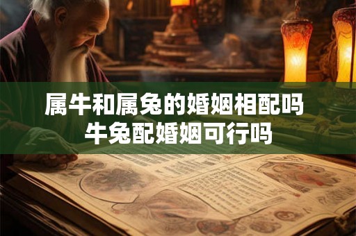 属牛和属兔的婚姻相配吗 牛兔配婚姻可行吗