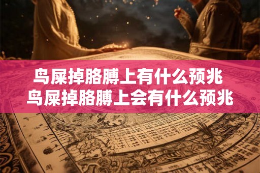 鸟屎掉胳膊上有什么预兆 鸟屎掉胳膊上会有什么预兆 鸟屎掉胳膊上有什么预兆 鸟屎掉胳膊上会有什么预兆