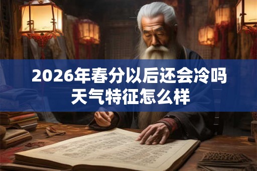 2026年春分以后还会冷吗 天气特征怎么样