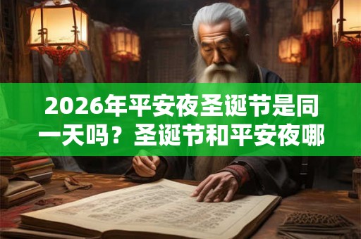 2026年平安夜圣诞节是同一天吗？圣诞节和平安夜哪个更隆重？