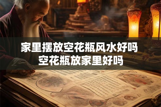 家里摆放空花瓶风水好吗 空花瓶放家里好吗