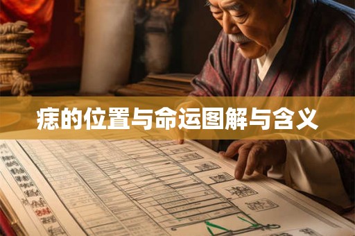 痣的位置与命运图解与含义 痣的位置与命运图解与含义