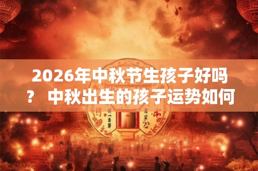 2026年中秋节生孩子好吗？ 中秋出生的孩子运势如何？