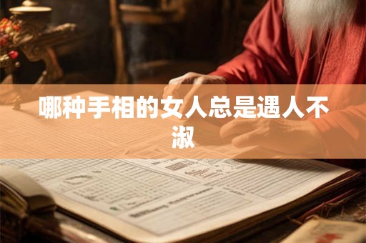 哪种手相的女人总是遇人不淑 哪种手相的女人总是遇人不淑