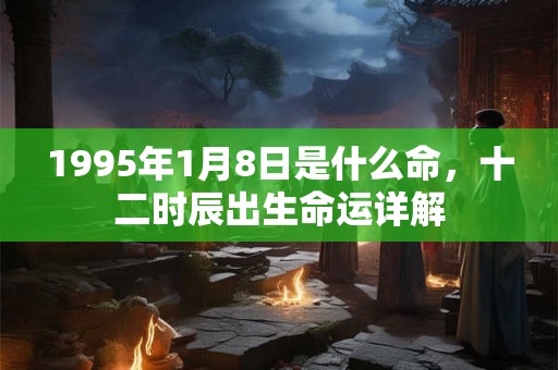 1995年1月8日是什么命，十二时辰出生命运详解