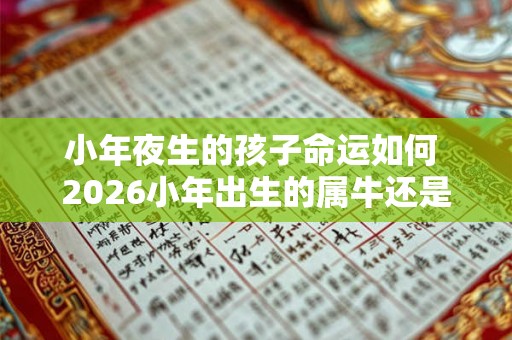 小年夜生的孩子命运如何 2026小年出生的属牛还是虎