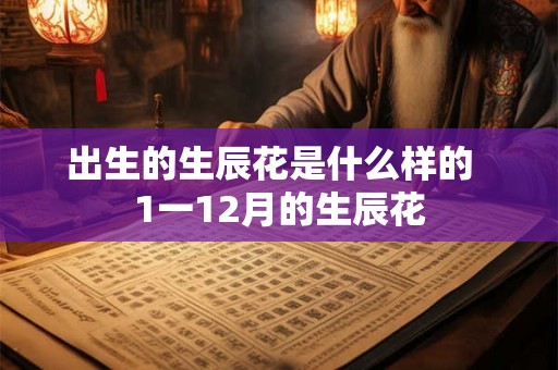 出生的生辰花是什么样的  1一12月的生辰花