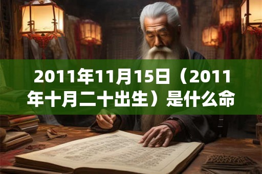 2011年11月15日(2011年十月二十出生)是什么命_命运如何 2011年11月15日(2011年十月二十出生)是什么命_命运如何