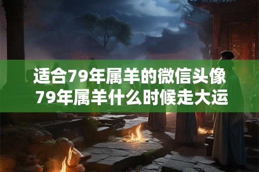 适合79年属羊的微信头像 79年属羊什么时候走大运