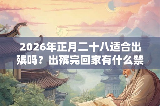 2026年正月二十八适合出殡吗？出殡完回家有什么禁忌？