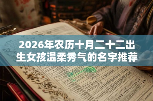 2026年农历十月二十二出生女孩温柔秀气的名字推荐 2026年农历十月二十二出生女孩温柔秀气的名字推荐
