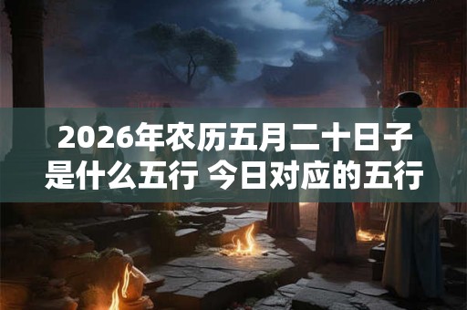 2026年农历五月二十日子是什么五行 今日对应的五行属性查询