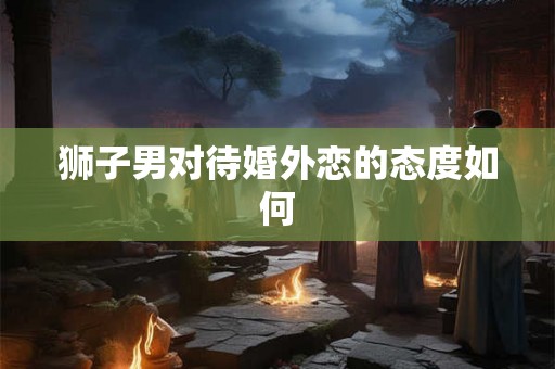 狮子男对待婚外恋的态度如何