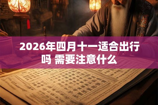 2026年四月十一适合出行吗 需要注意什么 2026年四月十一适合出行吗 需要注意什么