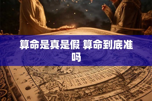 算命是真是假 算命到底准吗 算命是真是假 算命到底准吗