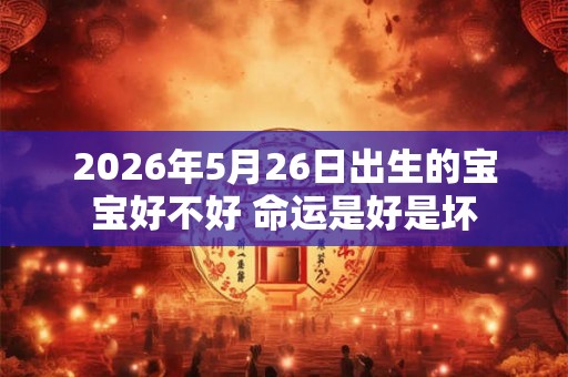 2026年5月26日出生的宝宝好不好 命运是好是坏