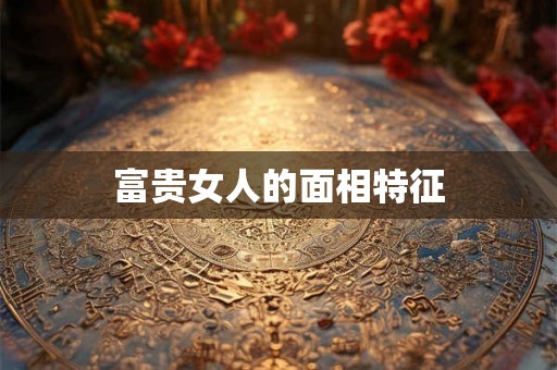 富贵女人的面相特征