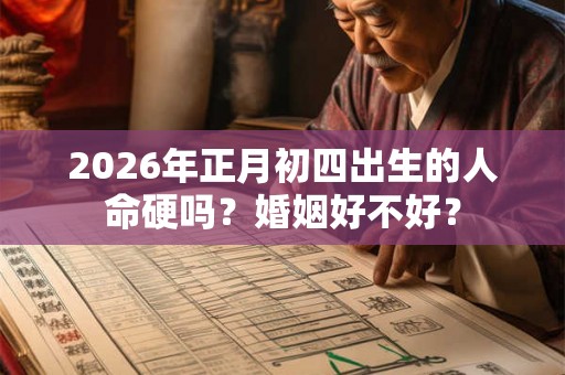 2026年正月初四出生的人命硬吗?婚姻好不好? 2026年正月初四出生的人命硬吗?婚姻好不好?