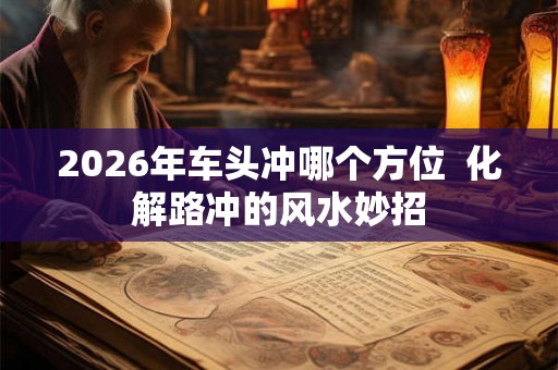 2026年车头冲哪个方位  化解路冲的风水妙招