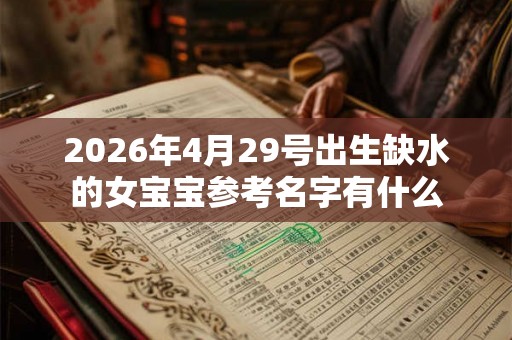 2026年4月29号出生缺水的女宝宝参考名字有什么