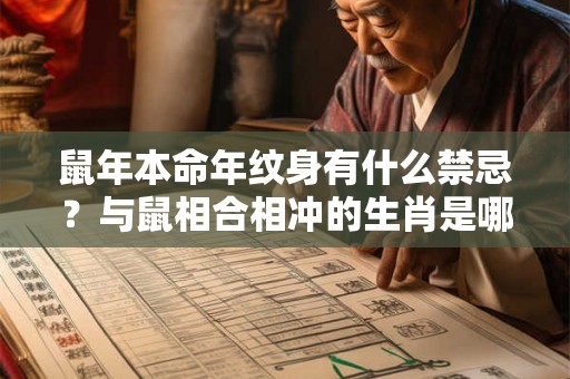 鼠年本命年纹身有什么禁忌？与鼠相合相冲的生肖是哪些？