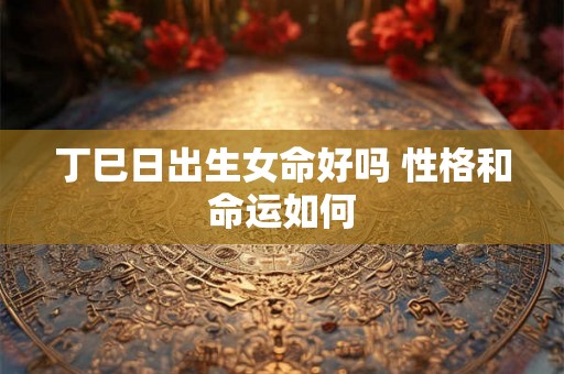 丁巳日出生女命好吗 性格和命运如何 丁巳日出生女命好吗 性格和命运如何