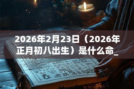2026年2月23日（2026年正月初八出生）是什么命_命运如何