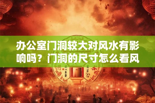 办公室门洞较大对风水有影响吗？门洞的尺寸怎么看风水？
