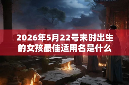 2026年5月22号未时出生的女孩最佳适用名是什么