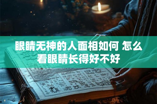 眼睛无神的人面相如何 怎么看眼睛长得好不好 眼睛无神的人面相如何 怎么看眼睛长得好不好