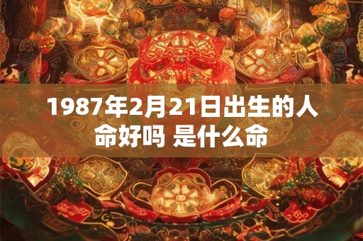 1987年2月21日出生的人命好吗 是什么命