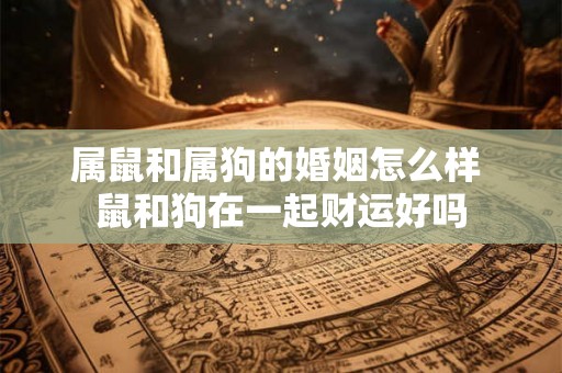 属鼠和属狗的婚姻怎么样 鼠和狗在一起财运好吗 属鼠和属狗的婚姻怎么样 鼠和狗在一起财运好吗
