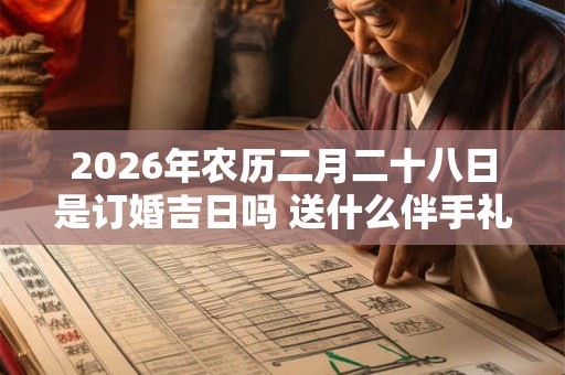 2026年农历二月二十八日是订婚吉日吗 送什么伴手礼