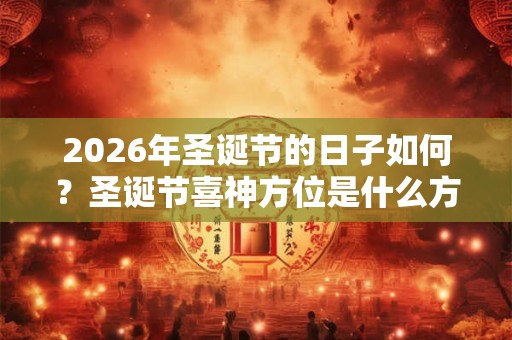 2026年圣诞节的日子如何?圣诞节喜神方位是什么方向? 2026年圣诞节的日子如何?圣诞节喜神方位是什么方向?