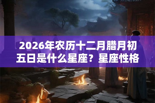 2026年农历十二月腊月初五日是什么星座？星座性格特点是什么？