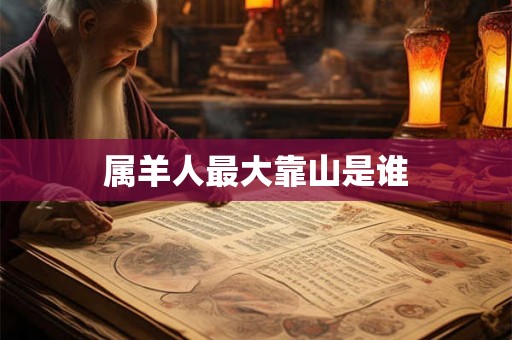 属羊人最大靠山是谁