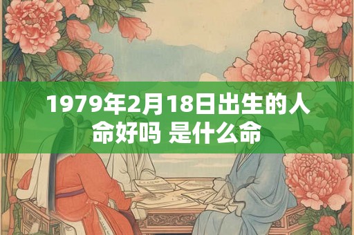 1979年2月18日出生的人命好吗 是什么命