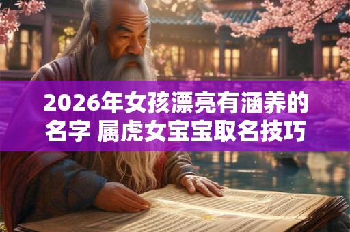 2026年女孩漂亮有涵养的名字 属虎女宝宝取名技巧