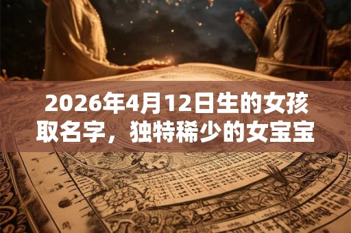 2026年4月12日生的女孩取名字，独特稀少的女宝宝名字