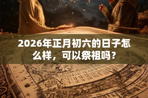 2026年正月初六的日子怎么样,可以祭祖吗? 2026年正月初六的日子怎么样,可以祭祖吗?