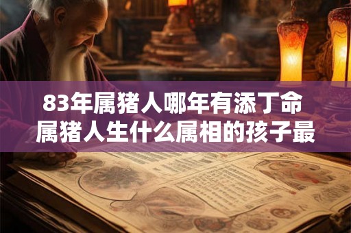 83年属猪人哪年有添丁命 属猪人生什么属相的孩子最好