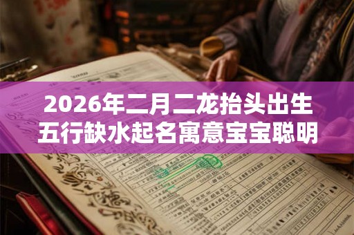 2026年二月二龙抬头出生五行缺水起名寓意宝宝聪明