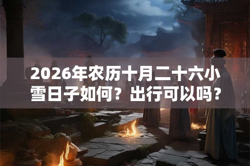 2026年农历十月二十六小雪日子如何?出行可以吗? 2026年农历十月二十六小雪日子如何?出行可以吗?