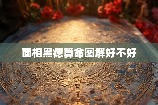 面相黑痣算命图解好不好 面相黑痣算命图解好不好
