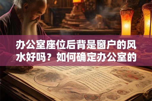 办公室座位后背是窗户的风水好吗？如何确定办公室的财位方位？