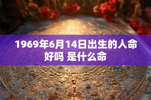 1969年6月14日出生的人命好吗 是什么命